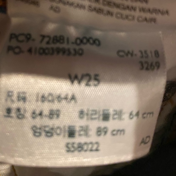 Levi’s 50 Slouch Short Size 25 - Picture 16 of 16